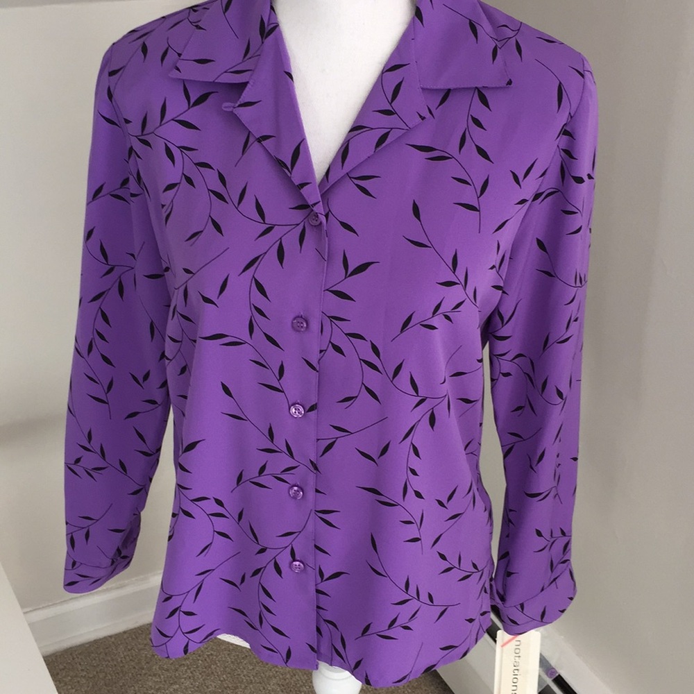 Notations Blouse - Picture 5 of 6